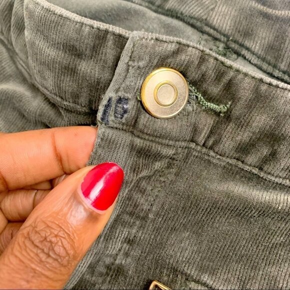 CLUB  MONACO CORDUROY IN DARK GREEN COLOUR - Picture 8 of 12